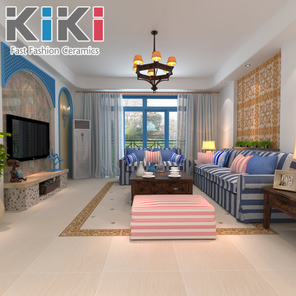 KIKI陶瓷丨始于颜值，陷于品质-KIKI陶瓷客厅装修效果分享（图）_3