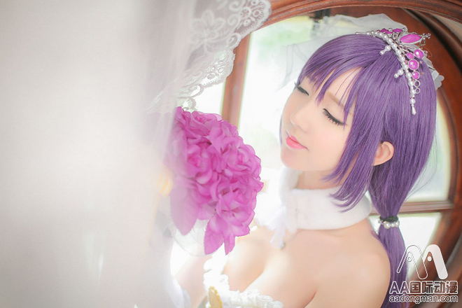 婚紗版《lovelive!》東條希Cosplay（圖）_1