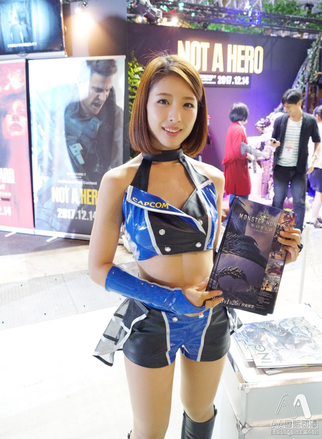 2017東京電玩展ShowGirl艷麗登場（圖）_3