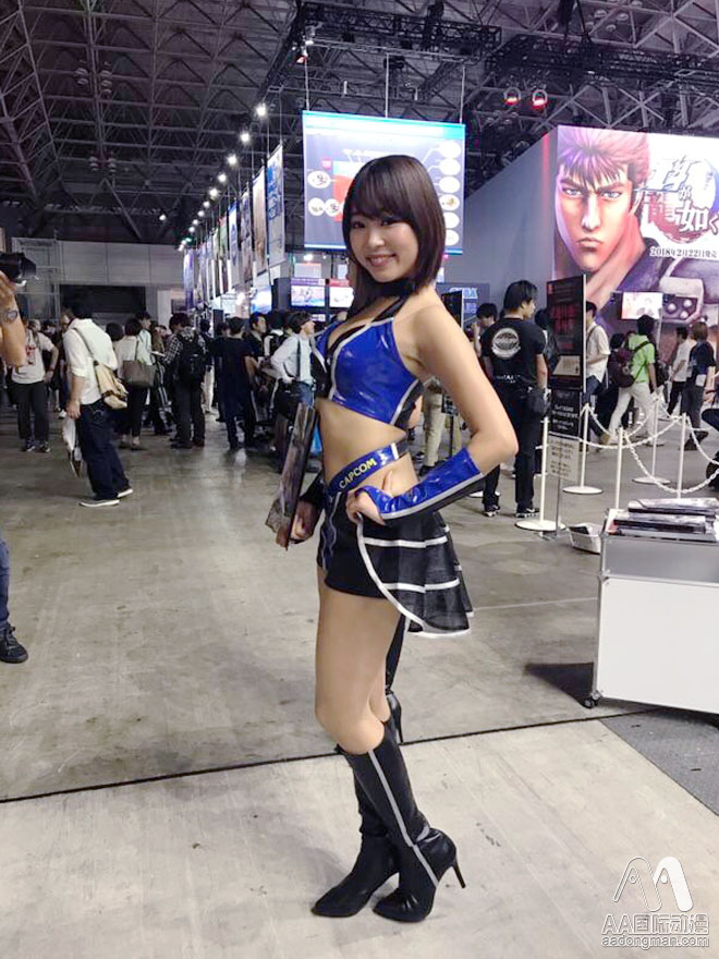 2017東京電玩展ShowGirl艷麗登場（圖）_8