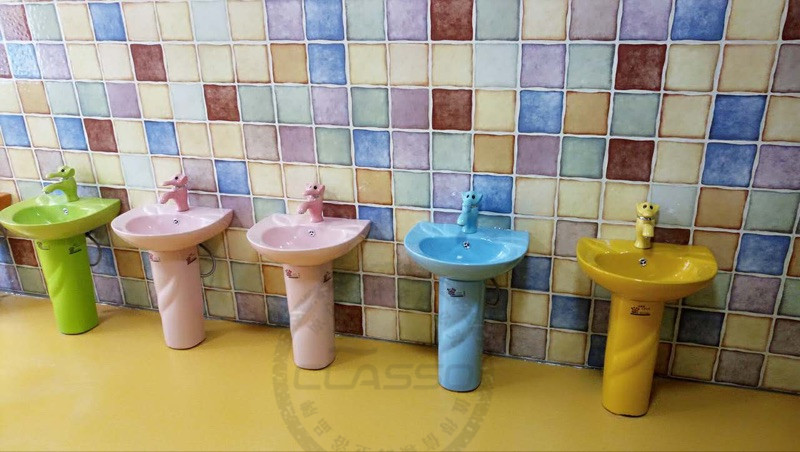 三款幼儿园洗手池效果图，宝宝洗手也是一种享受（图）_2