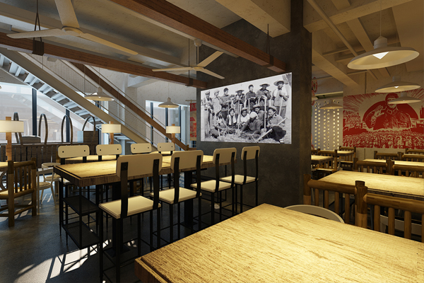 太原餐飲設(shè)計(jì)現(xiàn)代裝修風(fēng)格為什么受歡迎（圖）_1