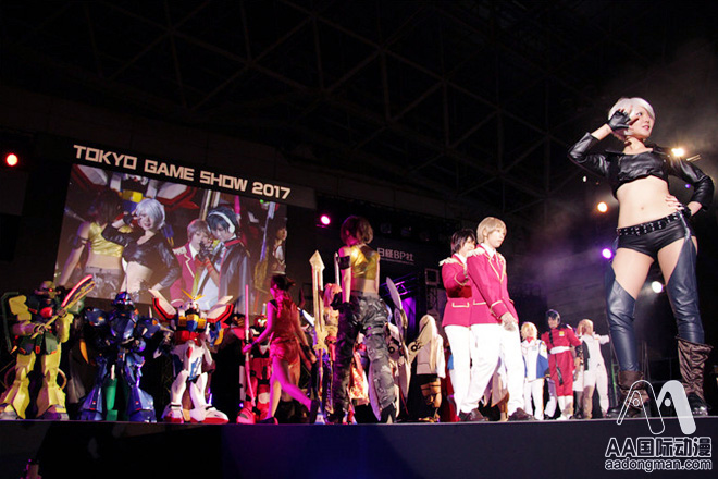 2017东京电玩展，Cosplay秀为展会推波助澜（图）_1