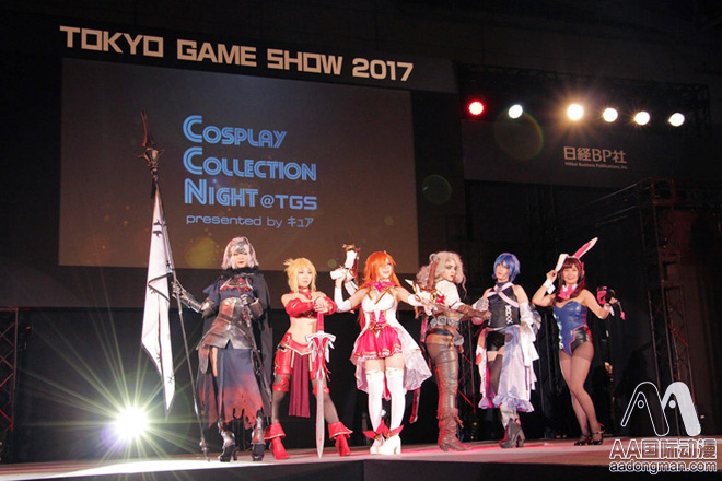 2017东京电玩展，Cosplay秀为展会推波助澜（图）_3