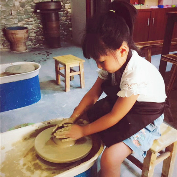 兒童DIY手工－熊孩子們的周末休閑時光，陶藝DIY店的分享（圖）_2