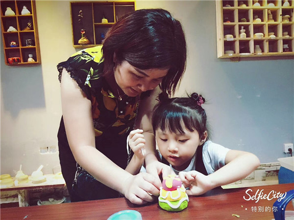 兒童DIY手工－熊孩子們的周末休閑時光，陶藝DIY店的分享（圖）_5