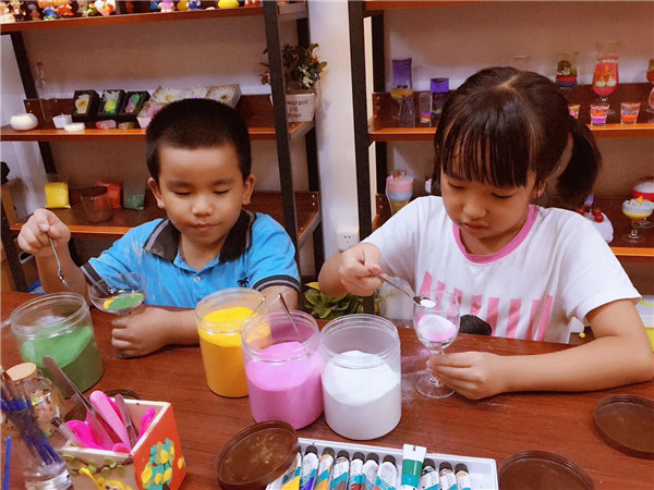 兒童DIY手工－熊孩子們的周末休閑時光，陶藝DIY店的分享（圖）_9