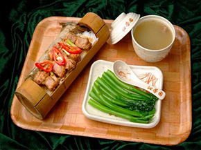 特色竹筒飯培訓，湖南哪里有學竹筒飯技術（圖）_5