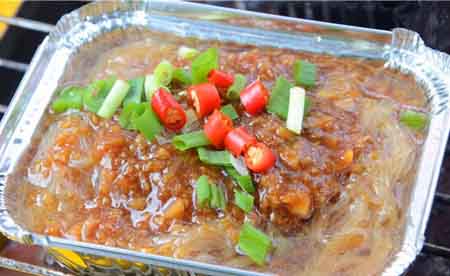 學(xué)習(xí)烤粉絲技術(shù)做法，加盟錫紙烤粉絲配方培訓(xùn)烤粉絲（圖）_1