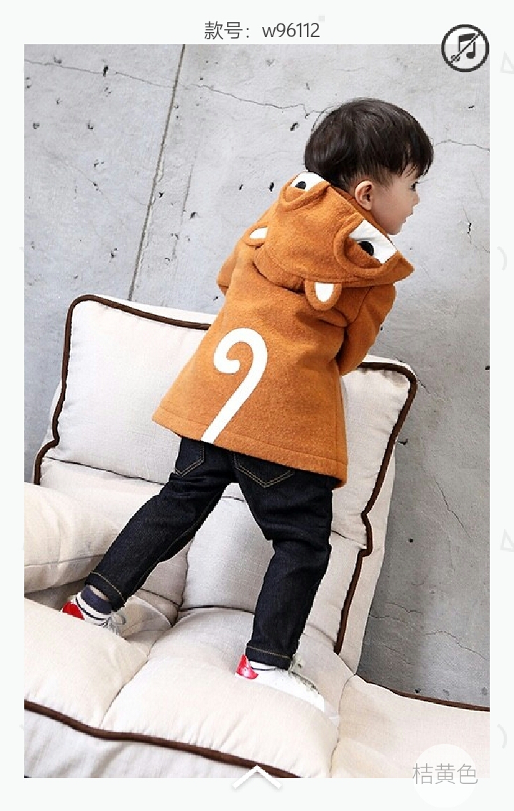 迪娃娃冬裝大衣童裝尾貨批發(fā)_2