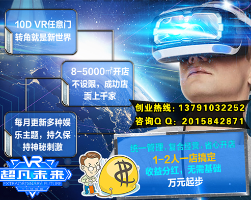 超凡未來VR體驗館加盟費用（圖）_1