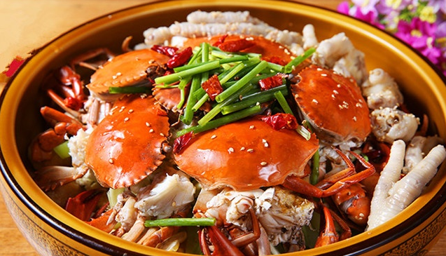 牽蟹肉蟹煲品牌加盟(圖)_1