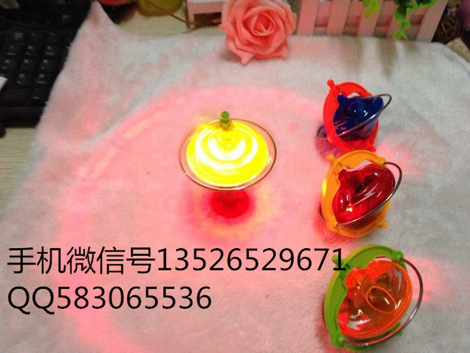 創(chuàng)意魔術(shù)閃光陀螺帶拉尺音樂UFO陀螺太空陀螺地攤熱銷貨源批發(fā)_2