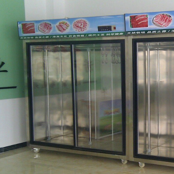 济南2米冷藏型挂肉柜（图）_1