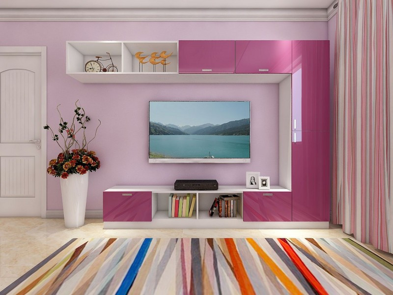 【柏優(yōu)】電視柜定制，你想像不到的效果圖?。▓D）_2