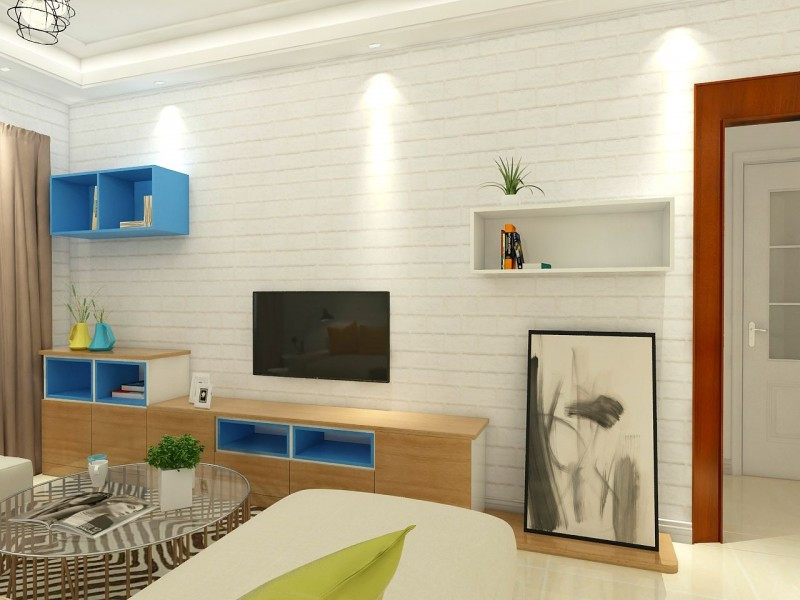 【柏優(yōu)】電視柜定制，你想像不到的效果圖！（圖）_3