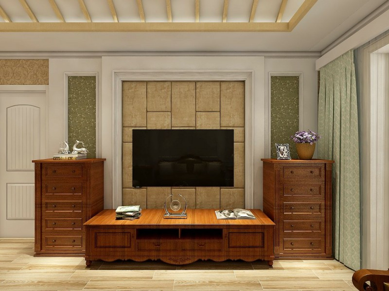 【柏優(yōu)】電視柜定制，你想像不到的效果圖?。▓D）_5