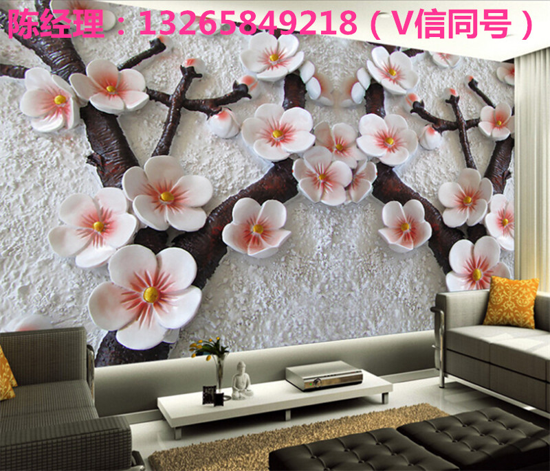 房屋精裝必知：裝修選瓷磚背景墻還是壁紙（圖）_2