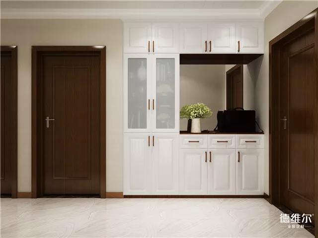 德維爾商城用定制家具將小面積規(guī)劃出田園風(fēng)書房和茶室?。▓D）_1