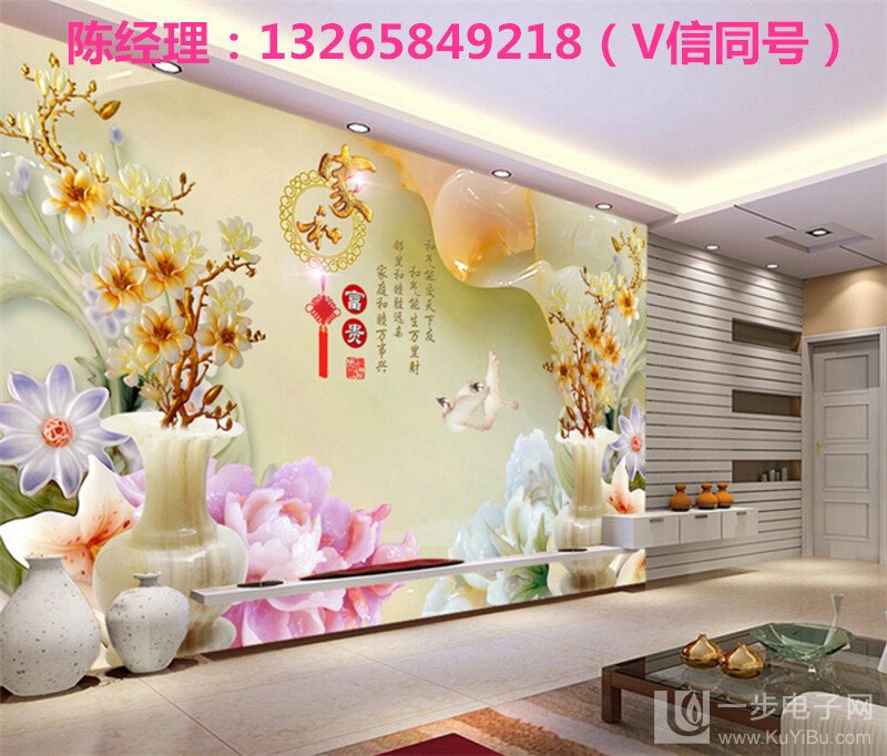 3D背景墻立體噴墨打印機_5