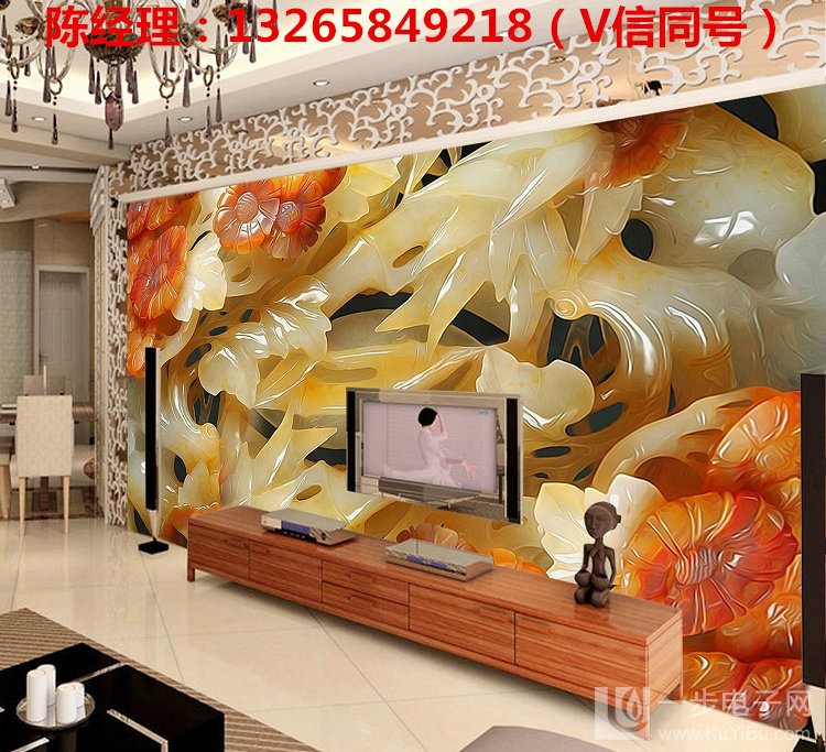 廠家直銷藝術(shù)玻璃背景墻UV平板打印機_11