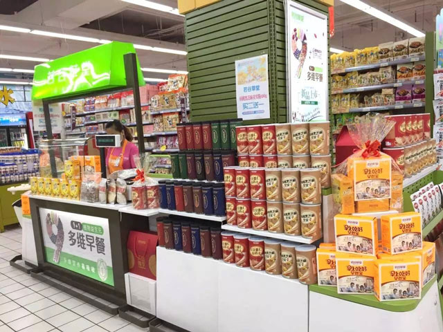 現(xiàn)磨黑芝麻糊加盟店終端產(chǎn)品陳列的標準是什么？（圖）_4