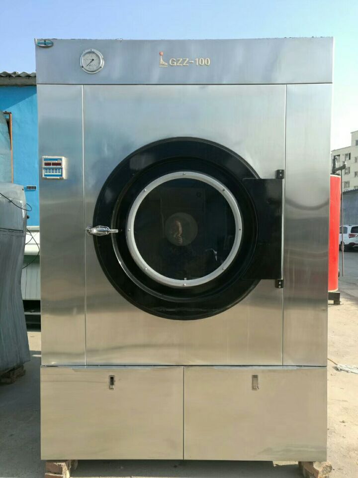 锦州处理多台二手100公斤全自动洗脱机配套二手烘干机（图）_1
