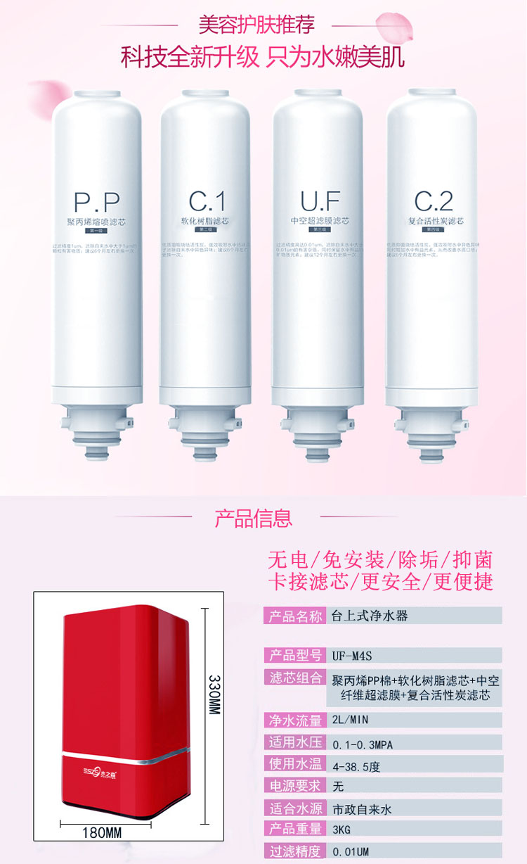 水之森UF-M4S凈水器打造出租房的小確幸_2