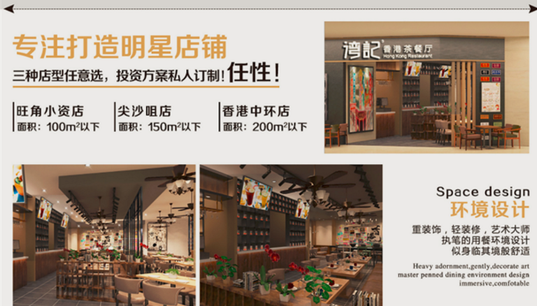 湾记香港茶餐厅加盟店需要多大的店面？_1