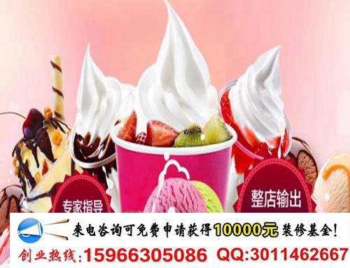 现在开家沃诗凡酸奶冰淇淋饮品连锁店投资多少钱（图）_2