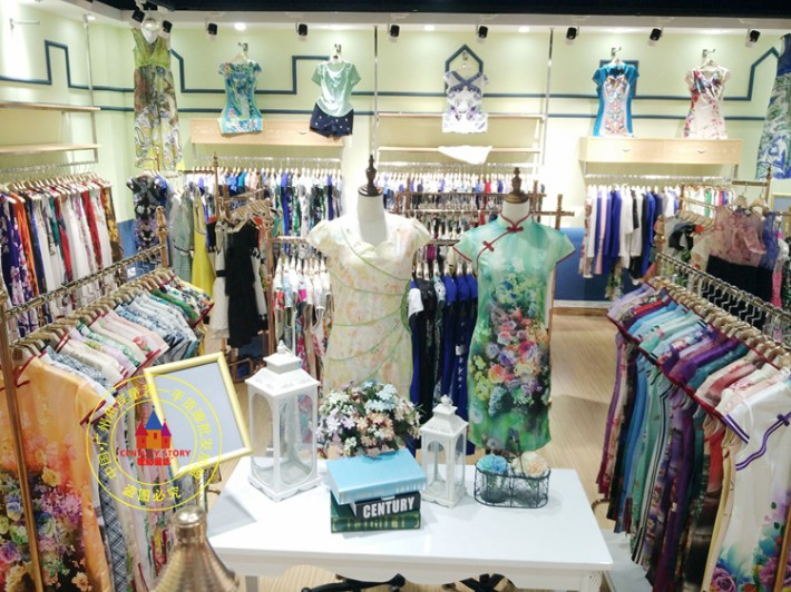 上海童裝尾貨妮漫依裙子批發(fā)_6