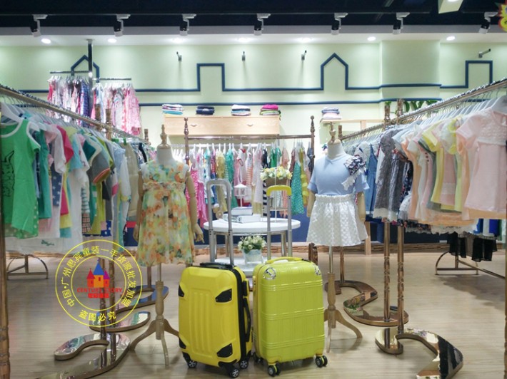 上海童裝尾貨妮漫依裙子批發(fā)_7