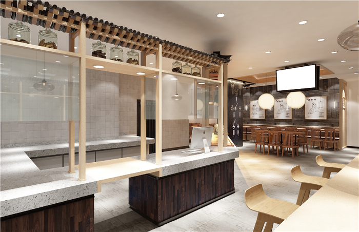 許可餐飲設(shè)計(jì)顧問(wèn)設(shè)計(jì)案例：傳統(tǒng)符號(hào)加持下的小吃品牌誕生記（圖）_5