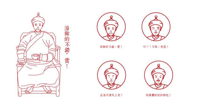 許可餐飲設(shè)計(jì)顧問(wèn)設(shè)計(jì)案例：傳統(tǒng)符號(hào)加持下的小吃品牌誕生記（圖）_12