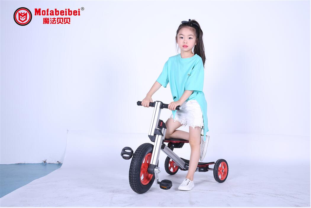 南京開個(gè)玩具店,魔法貝貝DIY百變童車銷量可觀（圖）_1