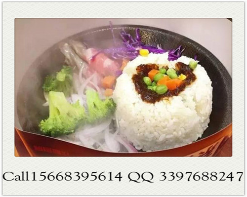 投資加盟DIY鐵板燒飯快餐店需要多少錢_1