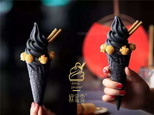 广州冰激淋店加盟连锁，欧蜜雪冰淇淋天然纯净（图）_1