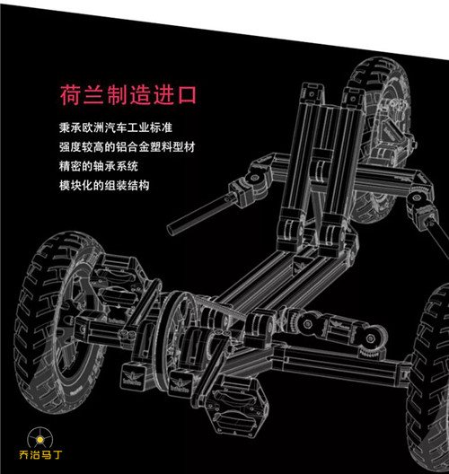 浙江兒童自行車品牌排行榜，喬治馬丁DIY百變童車自由搭配組裝（圖）_2