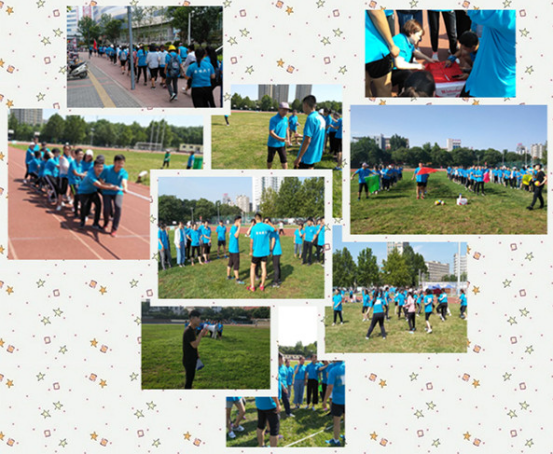 我们的队伍向太阳,聚能教育淄川校区举行趣味运动会（图）_2