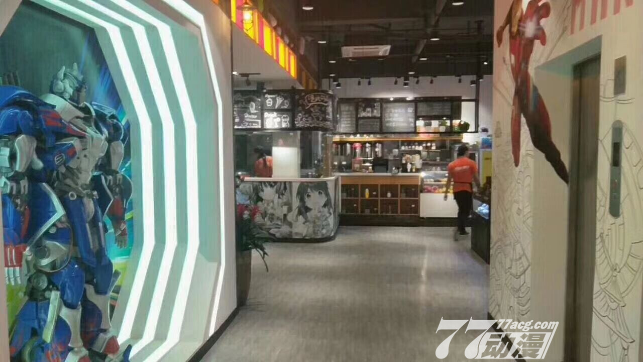 动漫店加盟等于统一装修风格？你一定是没有见过这家动漫店（图）_2