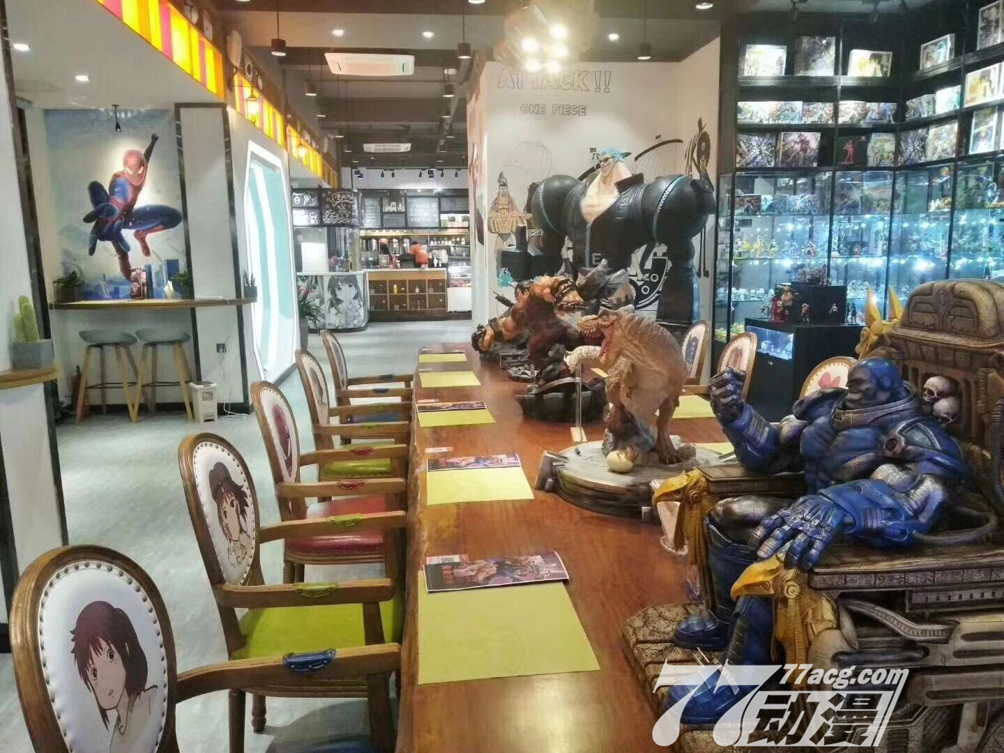 动漫店加盟等于统一装修风格？你一定是没有见过这家动漫店（图）_3