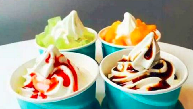 海蓝冰淇淋酸奶