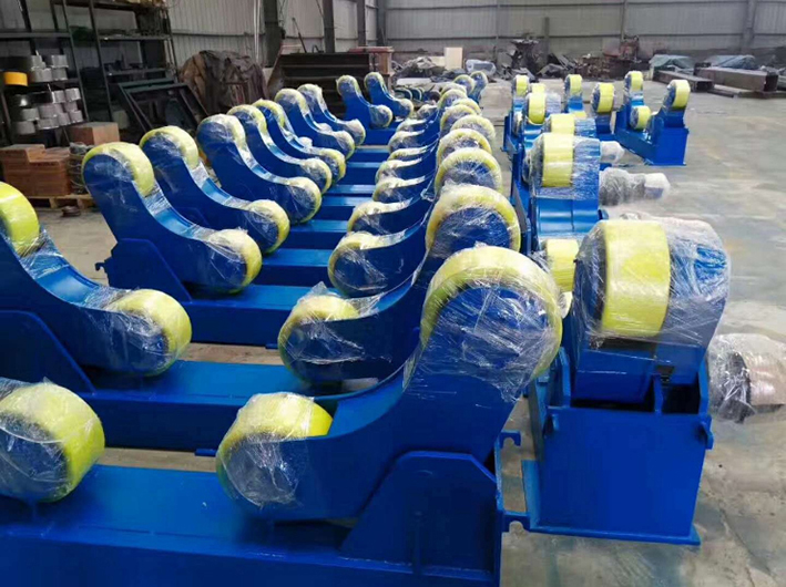 潍坊供应新型罐体焊接滚轮架5吨自调式滚轮架可调式管道焊接滚轮架_1
