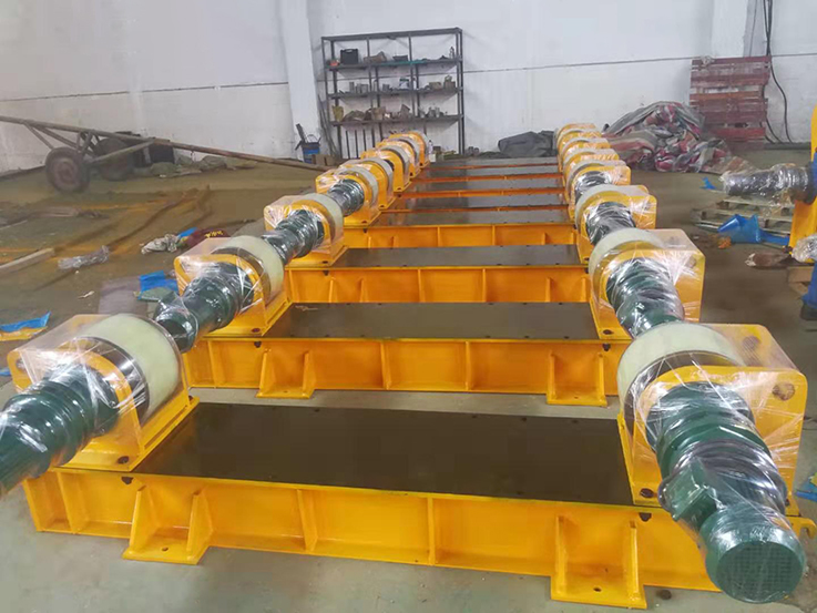 黑龙江承载5吨10吨20吨焊接滚轮架厂家_3