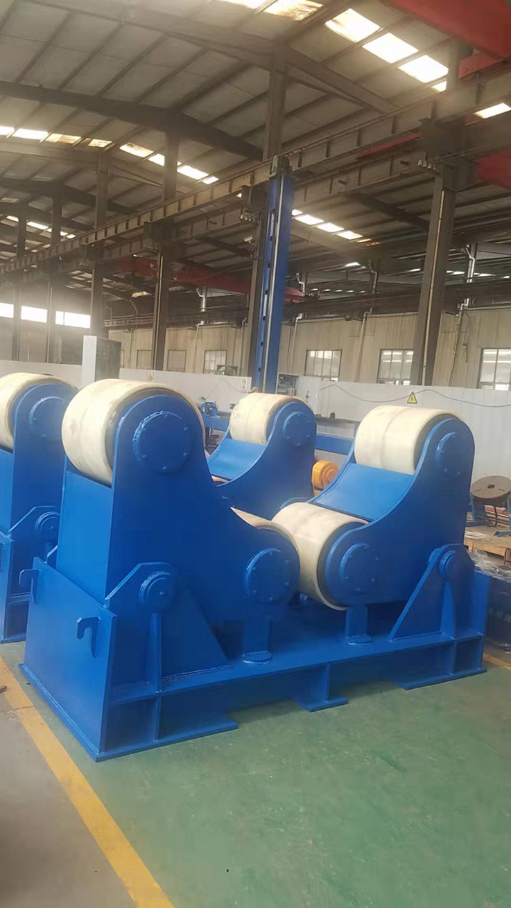 新疆80吨100吨焊接滚轮架液压组对滚轮架（图）_1
