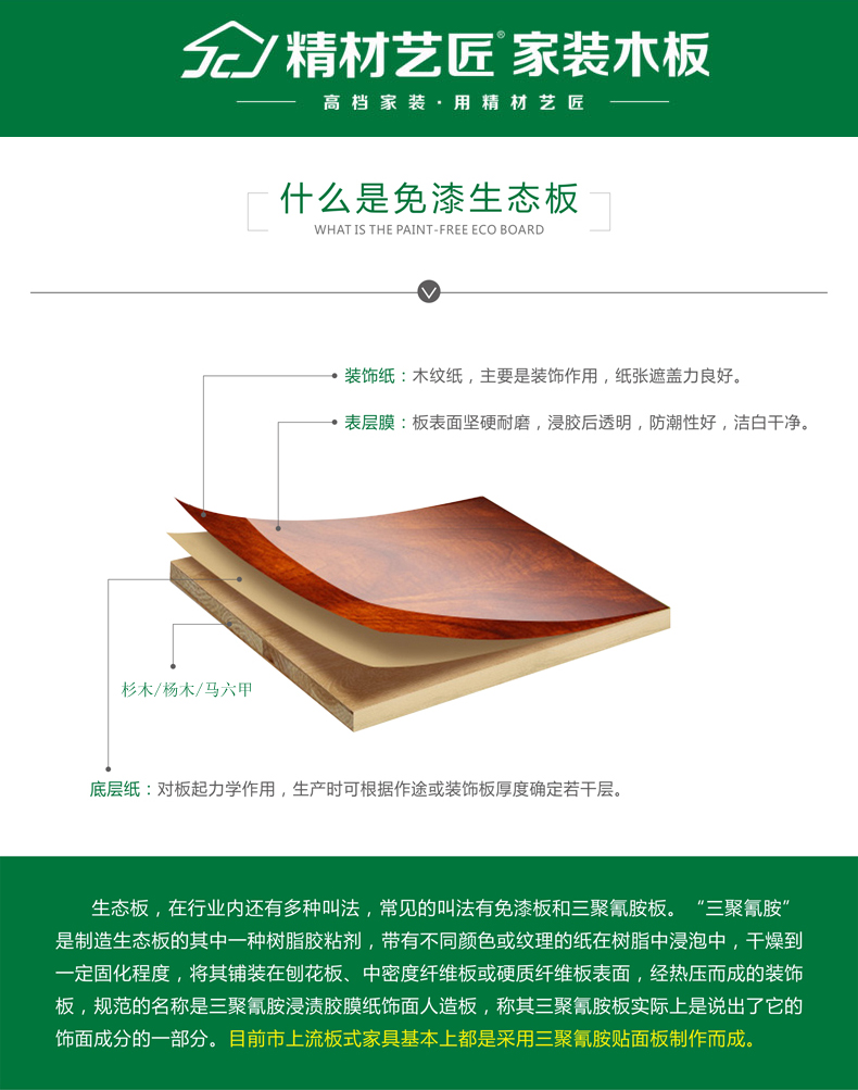 什么是免漆生態(tài)板？板材10大品牌精材藝匠這么回答（圖）_1