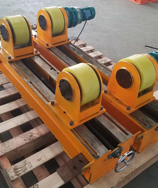 南京10吨可调丝杆焊接滚轮架定制各种吨位滚轮架（图）_1