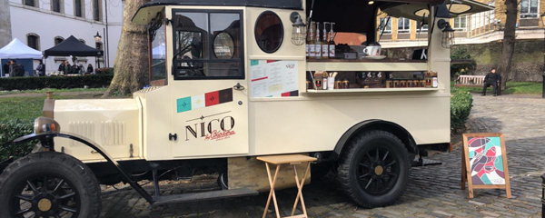 意大利百余年历史的咖啡品牌芭布拉（CafeBarbera）新鲜推出快闪咖啡亭-NICO咖啡车_1