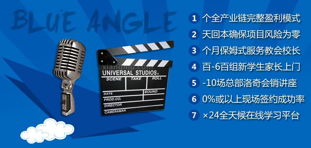藍天使少兒口才語言藝術教育加盟_1